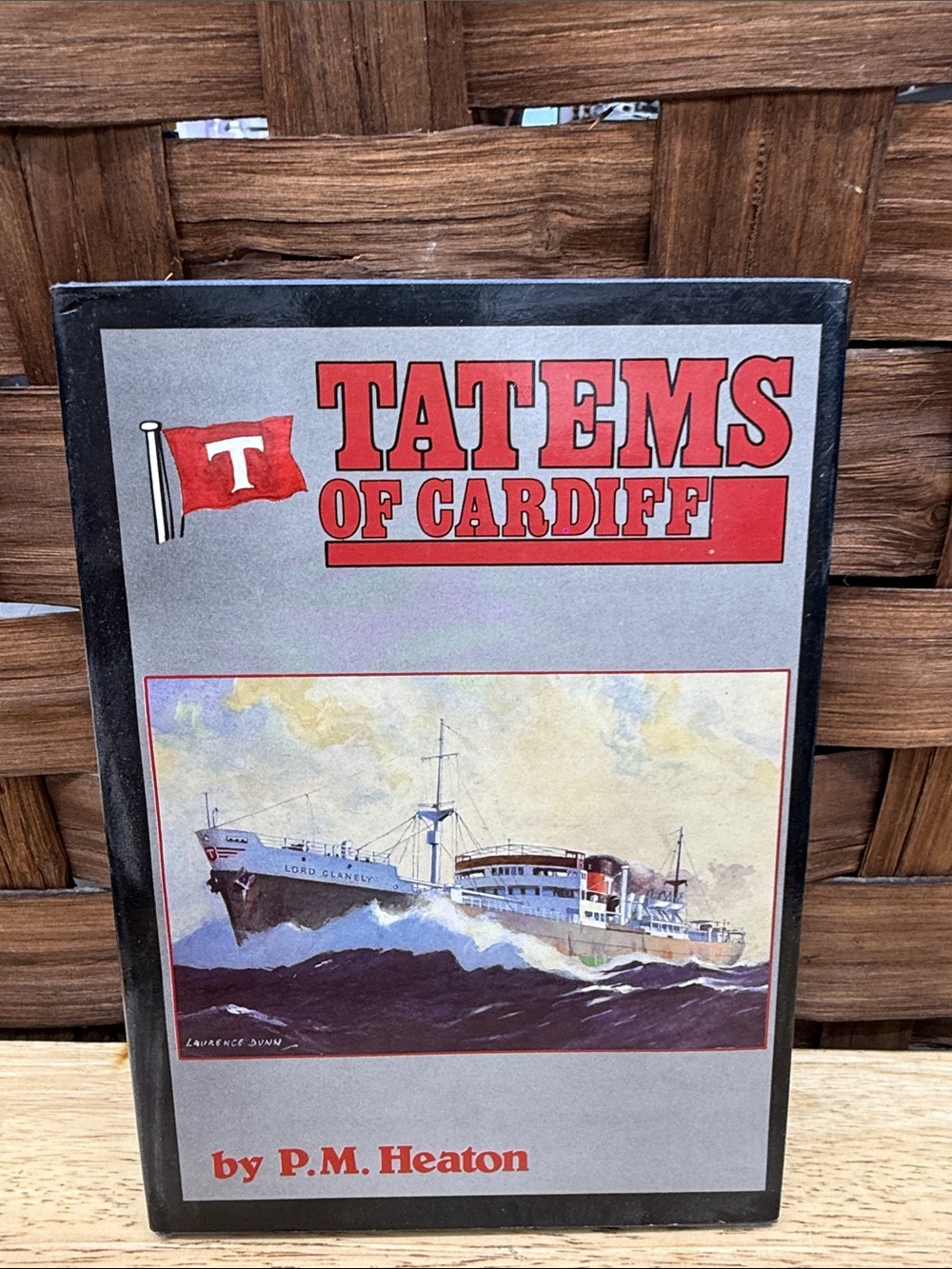 Tatems of Cardiff by P.M. Heaton - Grey & Red Hardcover Book